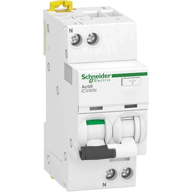 Schneider Electric Residual Current Circuit Breaker with Overload Protection 25A Current Rating 1-Pole 30 mA Trip A9DF3625