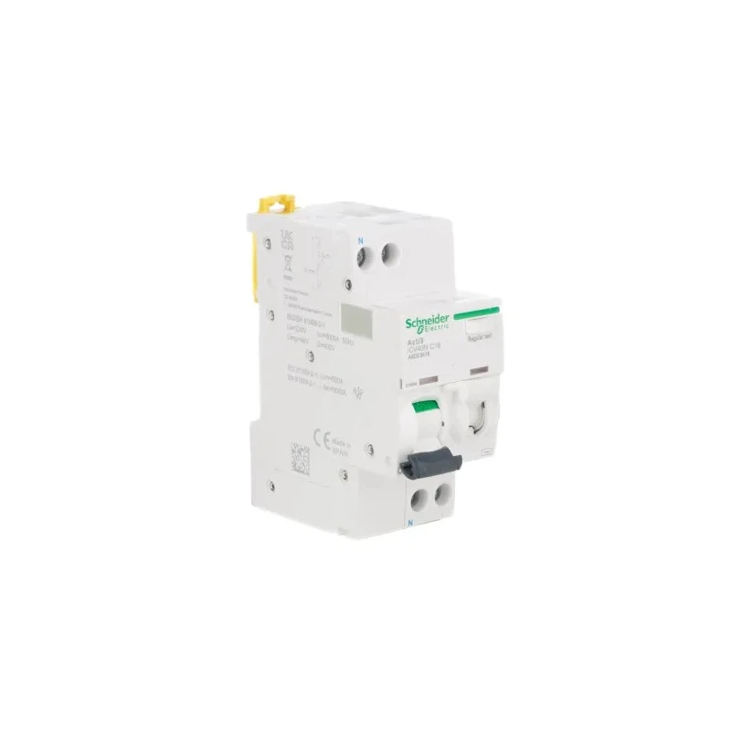 Schneider Electric Residual Current Circuit Breaker with Overload Protection 16A Current Rating 1-Pole 30mA Trip A9DE3616