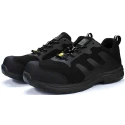 RS PRO Men's Black Fibreglass Safety Trainer UK Size 10 EU 44 Lace Up Composite Midsole RS710/010