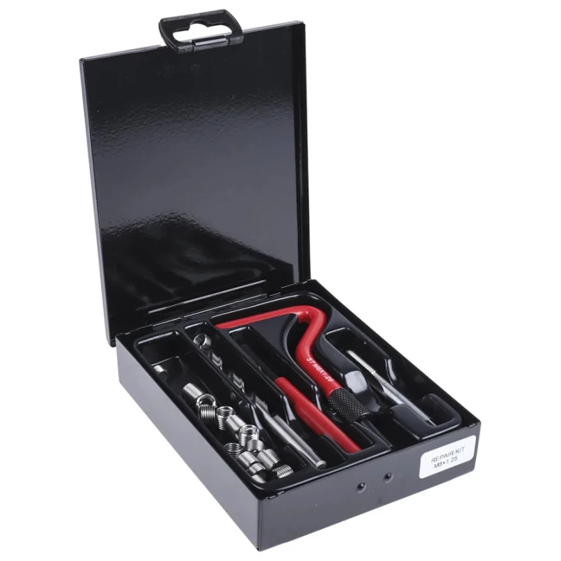 RS PRO 19 Piece Metric Thread Repair Kit M8 x 1.25, High-Speed Steel HSS Tools 917-2511