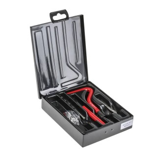 RS PRO 19 piece Metric Thread Repair Kit with Installation Mandrel, Tang Break-Off Tool, 5.2 mm HSS Drill, M5 x 0.8 917-2514
