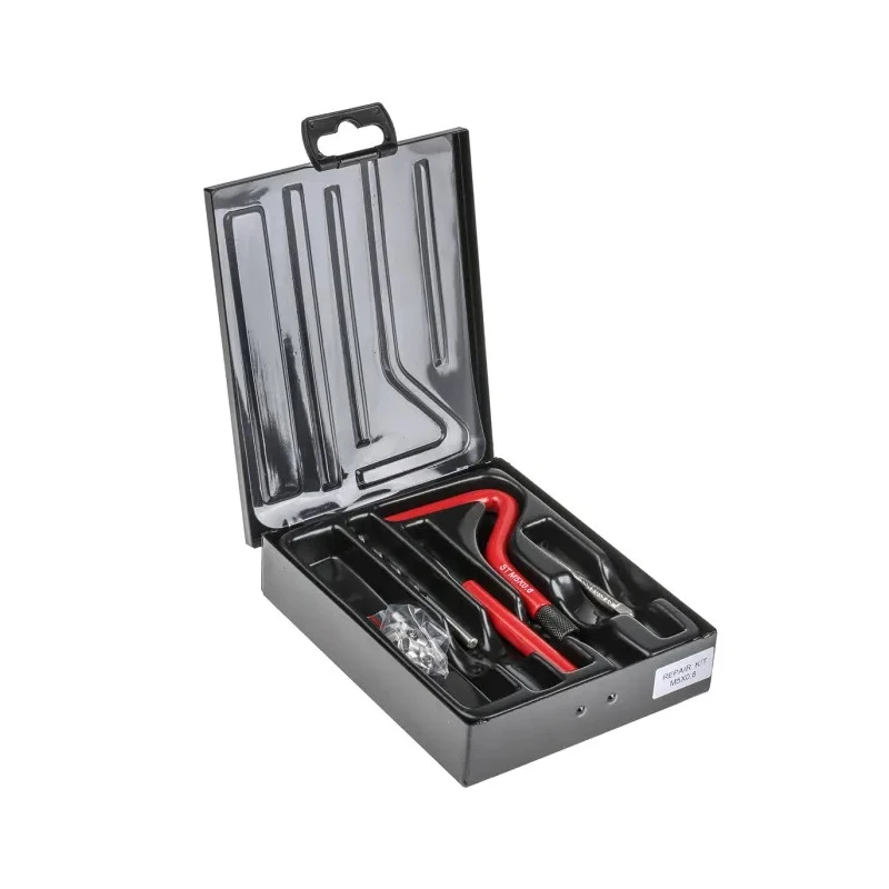 RS PRO 19 piece Metric Thread Repair Kit with Installation Mandrel, Tang Break-Off Tool, 5.2 mm HSS Drill, M5 x 0.8 917-2514