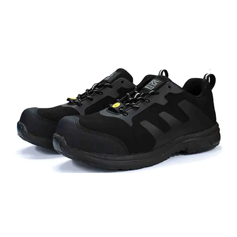 RS PRO Men's Black Fibreglass Safety Trainer ESD Protection Size UK 11 EU 46 RS710/011