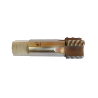RS PRO High-Speed Steel Threading Tap PG21 Thread PG Standard Straight Flute Hand Tap 90mm Length PG21