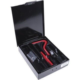 RS PRO 19 Piece Metric Thread Repair Kit, M2.5 Thread Inserts, HSS Drill, Tap, Mandrel, Tang Break-Off Tool 917-2517