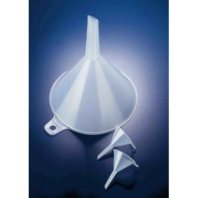 RS PRO Polypropylene Funnel, With 75 mm Funnel Diameter, 10 mm Stem Diameter 201-2424