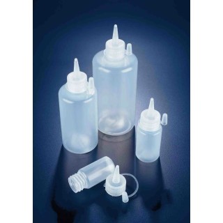 RS PRO 150ml Polyethylene Narrow Neck Wash Bottle, LDPE Plastic, 50mm Diameter, Non-Sterilized 201-2440