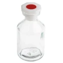 RS PRO Soda-lime Glass Narrow Neck Reagent Bottle 50ml, PE Stopper, Complies with ASTM E438, ISO 47962, US & 201-2444