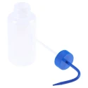 RS PRO 500ml Polyethylene Wide Neck Wash Bottle Blue Lid 201-2450