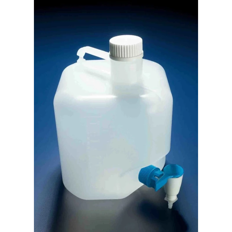 RS PRO 5L Polypropylene Narrow Neck Aspirator Bottle Laboratory Storage Graduated Autoclavable 201-2467