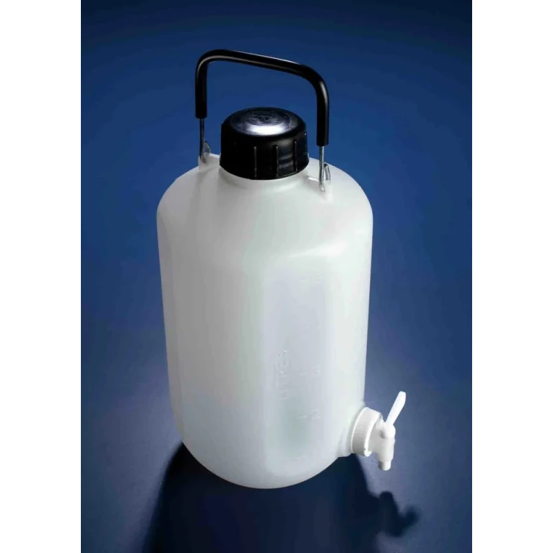 RS PRO 10L High Density Polyethylene Wide Neck Aspirator Bottle 201-2466
