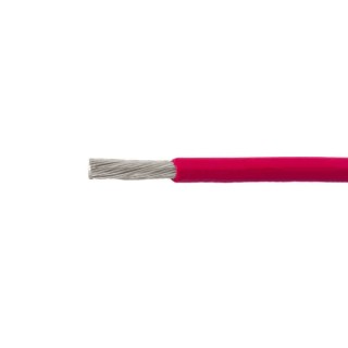 Alpha Wire Ecogen Ecowire Metric Series Red Hook Up Wire, 16 AWG, 84/0.16 mm² Stranded Tinned Copper Conductor 67150 RD321