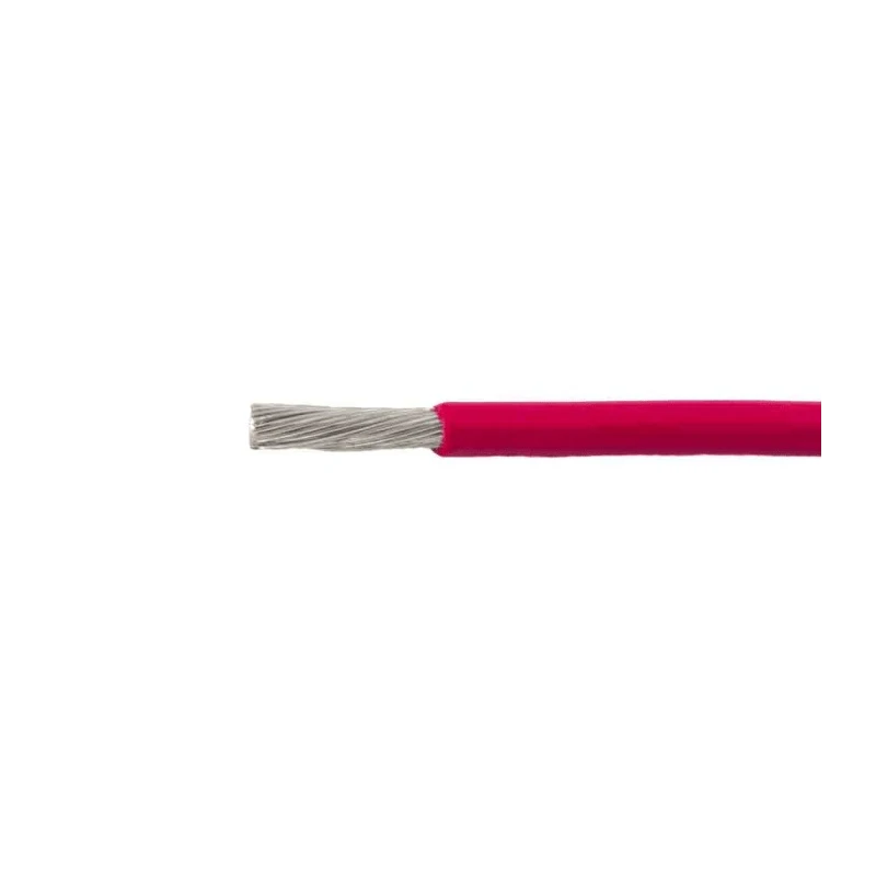 Alpha Wire Ecogen Ecowire Metric Series Red Hook Up Wire, 16 AWG, 84/0.16 mm² Stranded Tinned Copper Conductor 67150 RD321