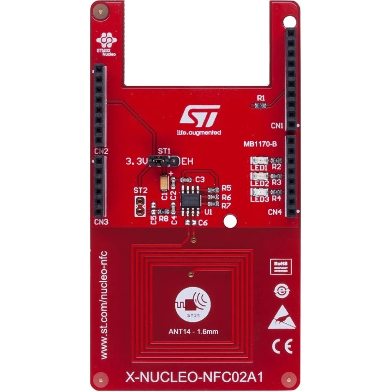STMicroelectronics Dynamic NFC Tag Expansion Board Arduino Compatible Kit X-NUCLEO-NFC02A1