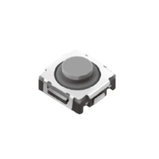 Alps Alpine Grey Tactile Switch Button SPST 50mA 12 V DC Surface Mount SKSTAAE010