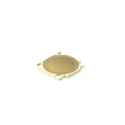 Alps Alpine Black Tactile Switch Button SPST 50mA 12 V dc Surface Mount SKRBAAE010