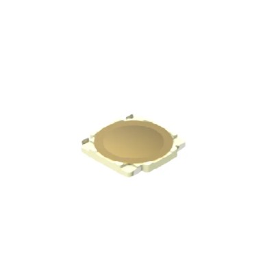 Alps Alpine Black Tactile Switch Button SPST 50mA 12 V dc Surface Mount SKRBAAE010
