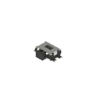Alps Alpine Black 0.65 mm Black Tactile Switch Button SPST 50mA 12 V dc Surface Mount SKSCLCE010