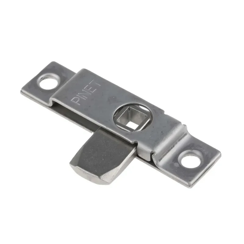 Pinet Stainless Steel Raw Finish Locking Latch Key Unlock 16-1-4086