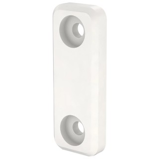 Pinet White Plastic Magnetic Catch 45mm x 17mm 842082