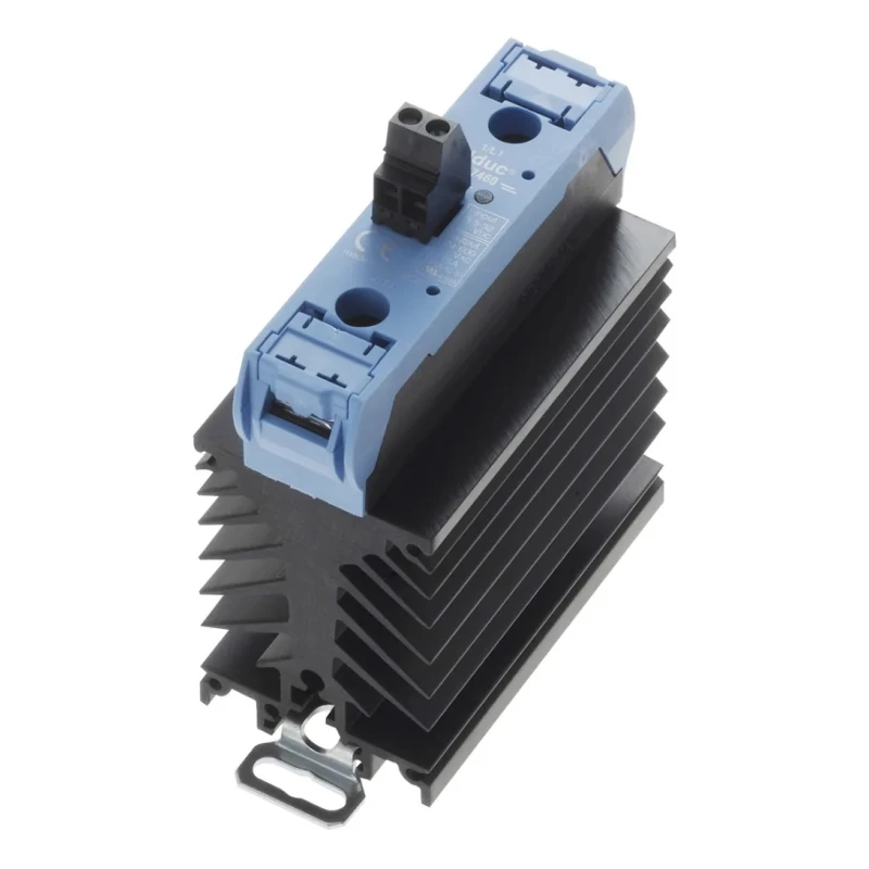 Celduc SUL8-SUM8 Series Solid State Relay, 75 A Load Current, 510 V AC Load Voltage, DIN Rail Mount, 32V DC Control SUL8-SUM8