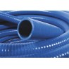 RS PRO PVC Oil Resistant Delivery Hose Pipe, 9.3 bar Max Pressure, 10 m Length, Blue with White Helix, Reinforced 917-5087