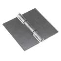 Pinet Raw Steel Free Swing Butt Hinge 100 mm x 100 mm x 2.5 mm 50-1-3921