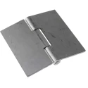 Pinet Raw Steel Free Swing Butt Hinge 100 mm x 100 mm x 2.5 mm 50-1-3921