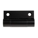 Pinet Black Anodised Aluminium 6060-T5 Spring Hinge Self-Closing with Spring Loaded Pin Screw Fixing 67mm x 55mm x 72-1-4223