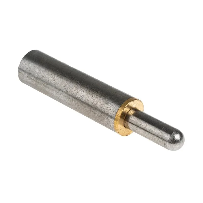 Pinet Raw Steel Flat Bullet Hinge with a Fixed Pin, Weld-on Fixing, 140 mm x 25.5 mm 14-7-3572