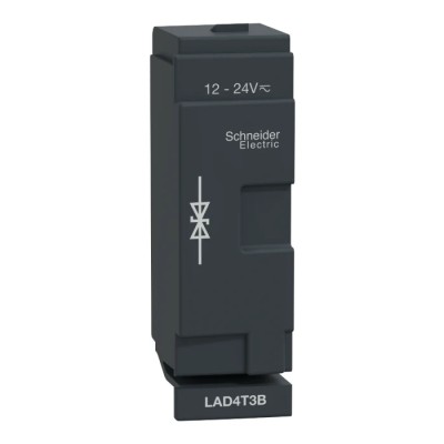 Schneider Electric TeSys D Surge Suppressor Accessory for 3P LC1D40A, 4P LC1DT60A LAD4T3B