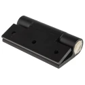 Pinet Black Anodised Aluminium 6060-T5 Spring Hinge with Spring Loaded Pin, Screw Fixing, 100mm x 82.5mm x 5.5mm 72-1-4259