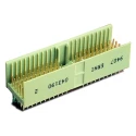 ERNI ERmet 2 mm Pitch Hard Metric Type A Vertical Male Backplane Connector 25 Column 7 Row 110 Way 053007 / 5100668-1