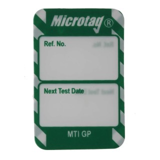 Brady Safety Inspection Tag White on Green English Language, 20 Per Pack MIC-MTI-GP-GN-20