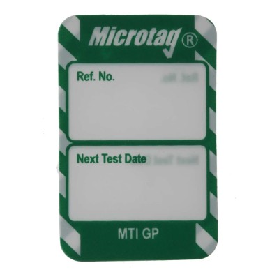 Brady Safety Inspection Tag White on Green English Language, 20 Per Pack MIC-MTI-GP-GN-20