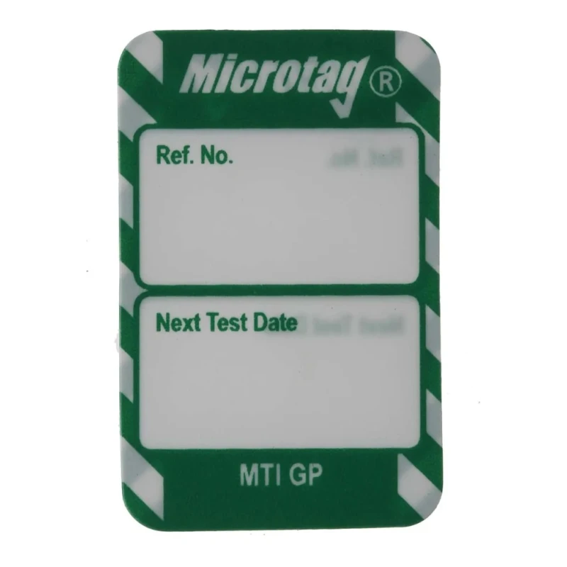 Brady Safety Inspection Tag White on Green English Language, 20 Per Pack MIC-MTI-GP-GN-20