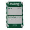 Brady Safety Inspection Tag White on Green English Language, 20 Per Pack MIC-MTI-GP-GN-20