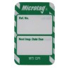 Brady Safety Inspection Tag White on Green English Language 20 Per Pack MIC-MTI-GPI-GN-20