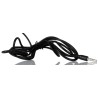 RS PRO Black Over Ear PC 3.5mm Headset with Microphone, 2.3m Lead Length 201-3524