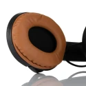 RS PRO Black Over Ear PC 3.5mm Headset with Microphone, 2.3m Lead Length 201-3524
