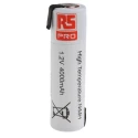 RS PRO 1.2 V NiMH 18670 Rechargeable Battery, 19 mm Diameter, 4 Ah Capacity 917-5923