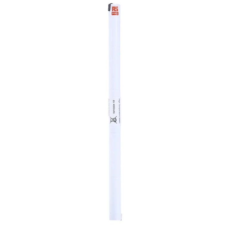 RS PRO 6 V Nickel Metal Hydride Rechargeable Battery Pack 4000mAh High Temperature Emergency Lighting RS PRO 917-5932