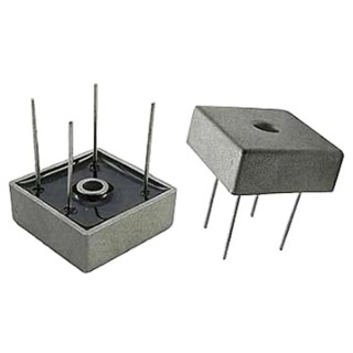 HY Electronic Corp Bridge Rectifier 1000 V 300 A 4-Pin Single KBPC1510W
