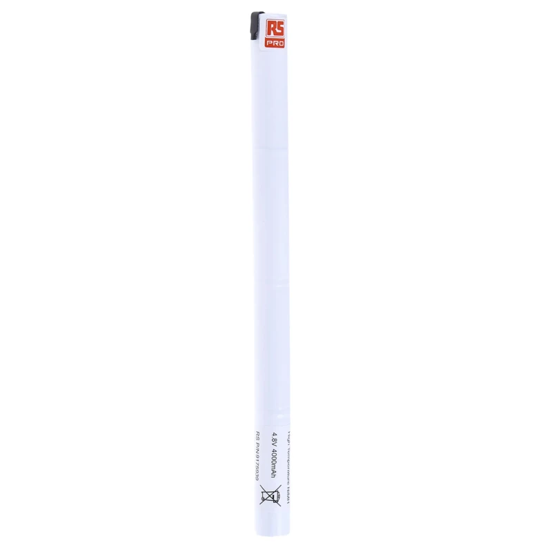 RS PRO 4.8 V Nickel Metal Hydride Rechargeable Battery Pack 4000mAh 4 Cells High Temperature Emergency Lighting 917-5939