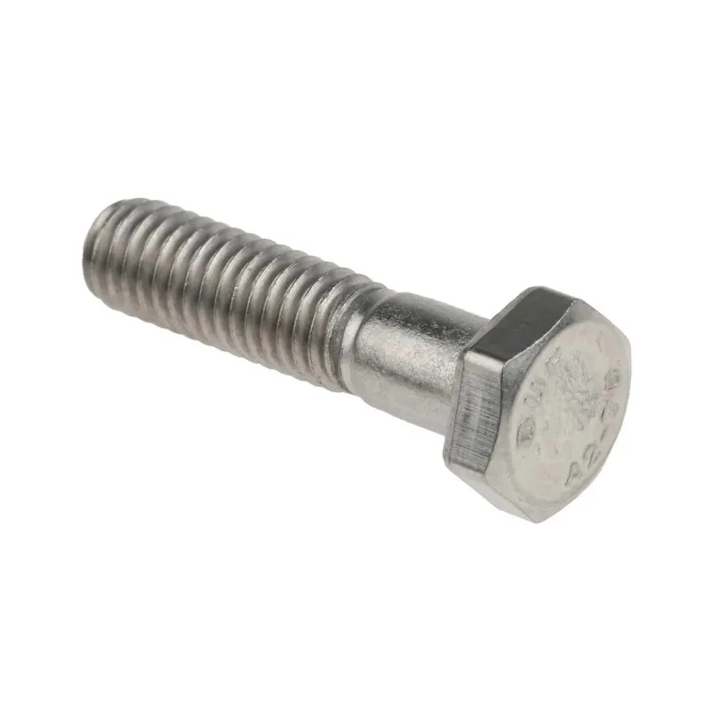 RS PRO Plain Stainless Steel Hex Bolt M6 x 25 mm, Grade 304, DIN 931 Standard 917-6210