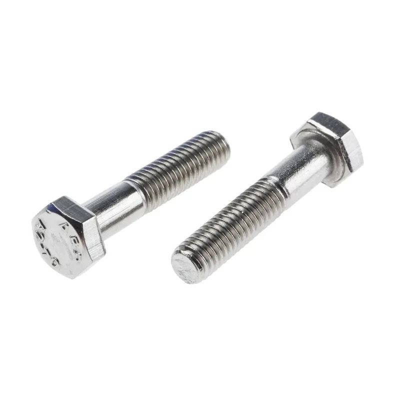 RS PRO Stainless Steel Hex Bolt M6 x 30 mm, Grade 304, Plain Finish, DIN 931 917-6229