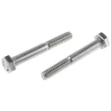 RS PRO Plain Stainless Steel Hex Bolt M6 x 45 mm, Grade 304, DIN 931 917-6235