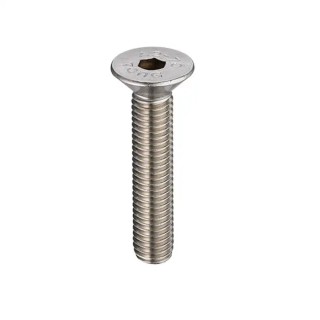 RS PRO Plain Stainless Steel Hex Socket Countersunk Screw M8 x 40 mm 917-6232