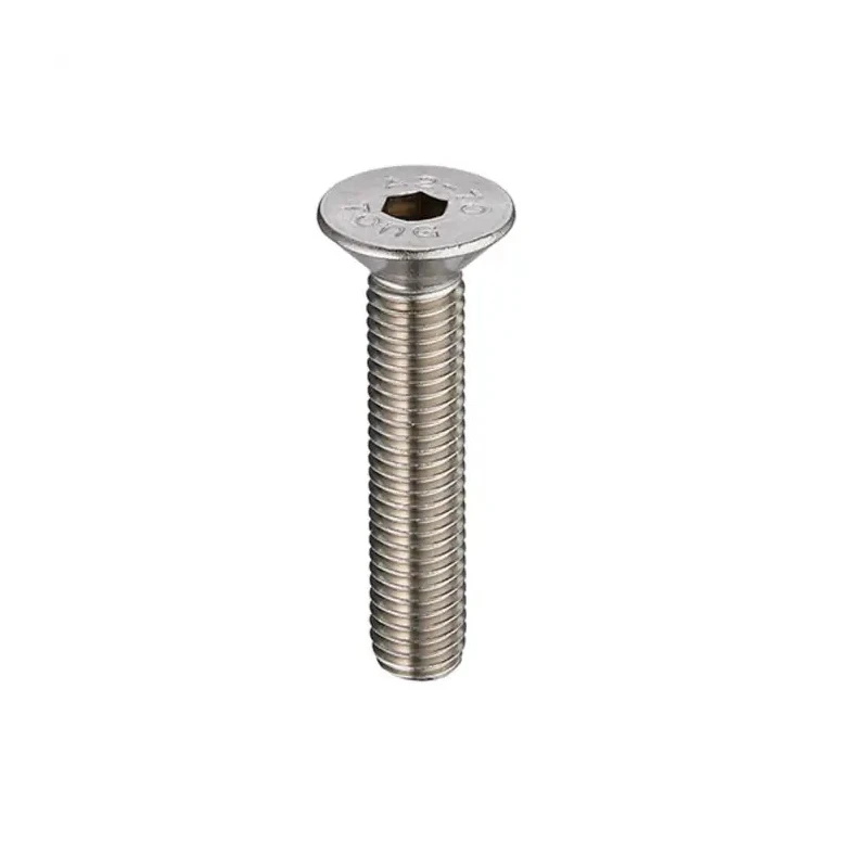 RS PRO Plain Stainless Steel Hex Socket Countersunk Screw M8 x 40 mm 917-6232