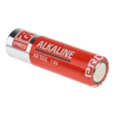 RS PRO Alkaline AA Battery 1.5 V 2.4Ah Non-Rechargeable LR6 Battery Pack of 20 917-6588